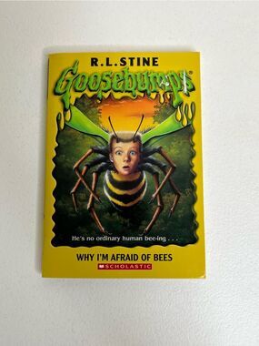 Goosebumps #17 Why I'm Afraid Of Bees First Edition 1994 Paperback Book Original